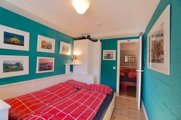 Schlafzimmer  Ferienwohnung Country Garden - Ein gemütliches Refugium für die Familie im Naturpark Schlei