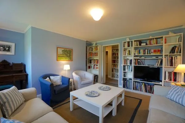 Wohnzimmer  Ferienwohnung Country Garden - Ein gemütliches Refugium für die Familie im Naturpark Schlei