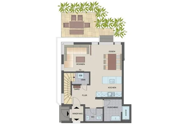 Grundriss  Typ C2 Lodge - Spreckelsville