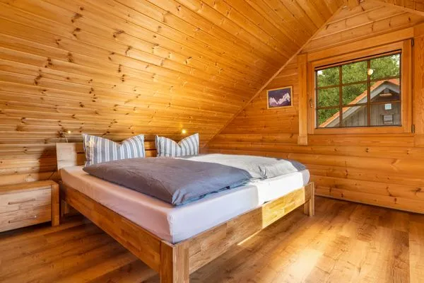 Schlafzimmer  Blockhaus Vasco da Gama - 1. Reihe Meerblick