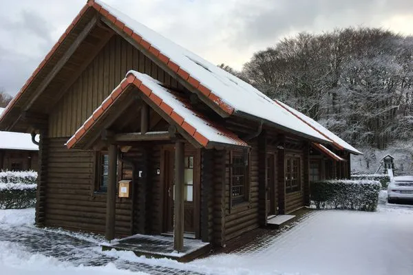 Hauptansicht  Blockhaus Leif Eriksson - 2. Reihe Meerblick