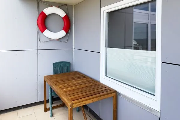 Balkon Haus Nordenlicht Ferienwohnung "Kiek-an"