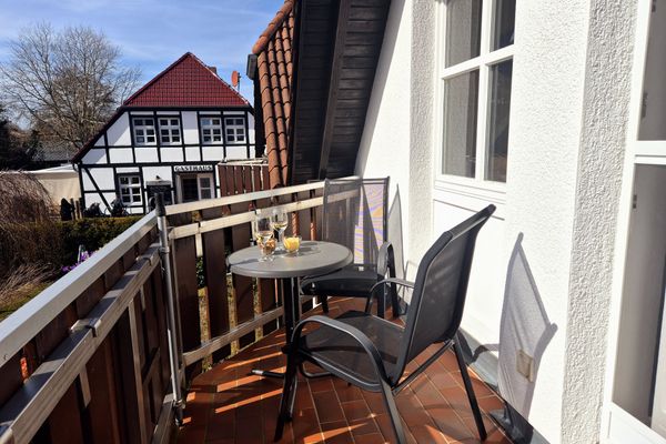  Kranichrast 1 Wohnung 3 Zingst - Gartenblick