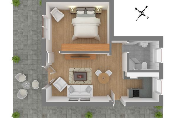 URLAUB IM KIEK IN App. 01, 'Seeigel' Ostseebad Wustrow - 