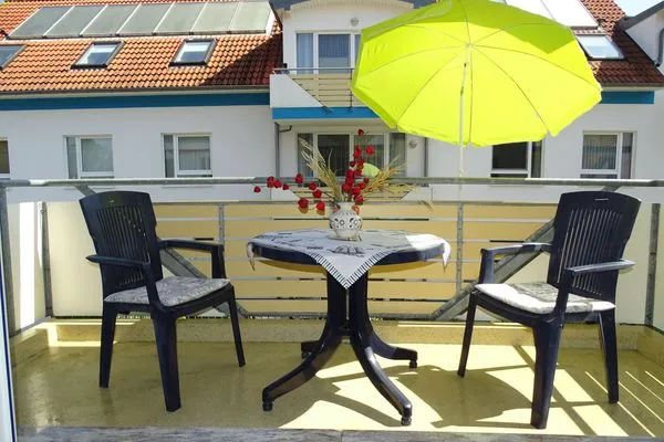 Balkon Residenz am Strand Bernsteinglück -  Wohnung 1-09