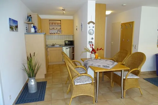 offene Küche Residenz am Strand Bernsteinglück -  Wohnung 1-09