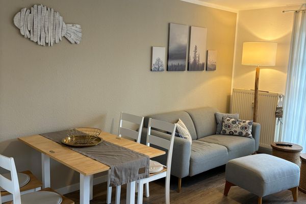 Achtern Diek Haus 3b Wohnung 3  - Wohnzimmer