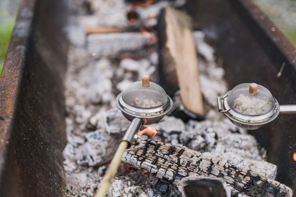 Feldscheune Feldscheune links Schmallenberg - Popcorn am Lagerfeuer Hof Köhne