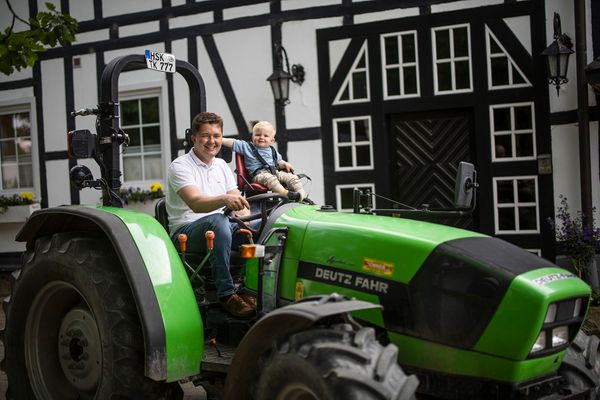 Malerhaus Malerhaus Schmallenberg - Selber Trecker fahren
