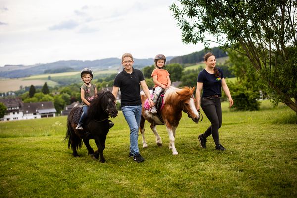 Forsthaus Forsthaus 2er Schmallenberg - Ausritt auf dem Ferienhof Köhne