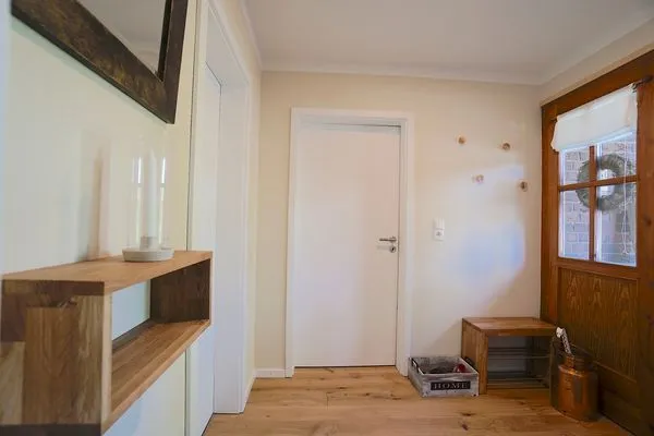 Fassade / Eingang  Ferienwohnung Hygge für zwei Personen im Naturpark Hüttener Berge in Ostseenähe