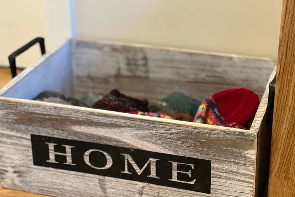 Dekoratives Detail  Ferienwohnung Hygge für zwei Personen im Naturpark Hüttener Berge in Ostseenähe