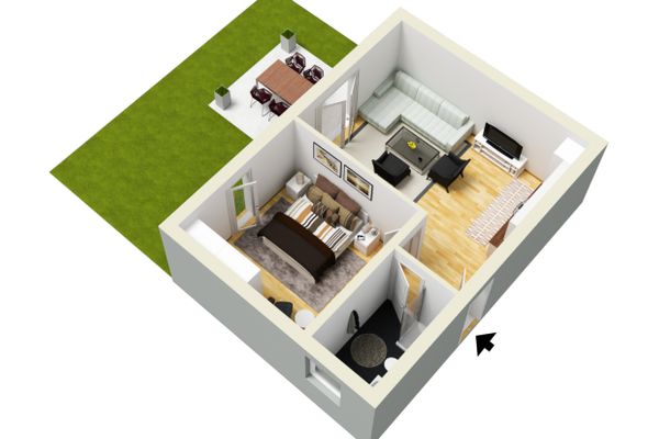  Ferienwohnung Alpina - Ferien mit Herz Ferienwohnungen in Roßhaupten - 