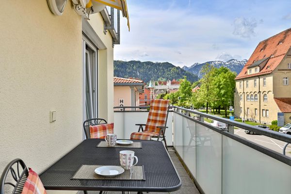 Stadthaus Schlossblick Ferienwohnung Mensel City 2 Ferienwohnungen in Füssen - 