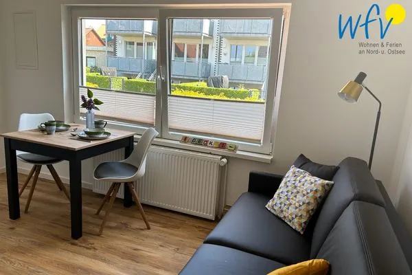 Wohnzimmer Haus Rinelde Ferienwohnung "Deck 1"