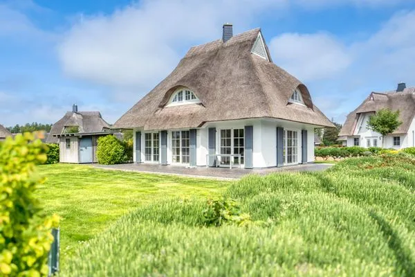 Gartenblick  Ferienhaus Haubenlerche 59