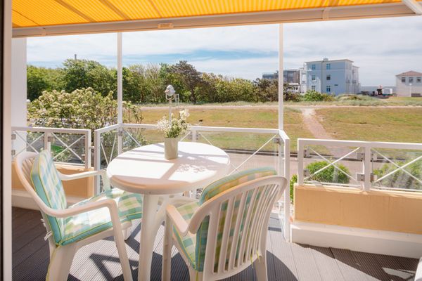  Küstenglück Norderney-Stadt - Balkon