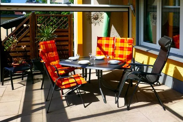  Ferienwohnung Uschis Sommergarten Seenahes Allgäu - Gartenblick