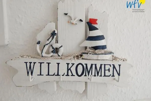 Dekoratives Detail Haus Lagune am Wattenmeer Ferienwohnung 18