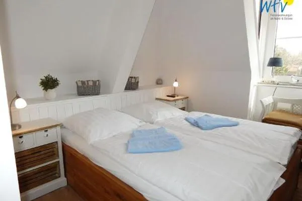 Schlafzimmer Haus Lagune am Wattenmeer Ferienwohnung 18