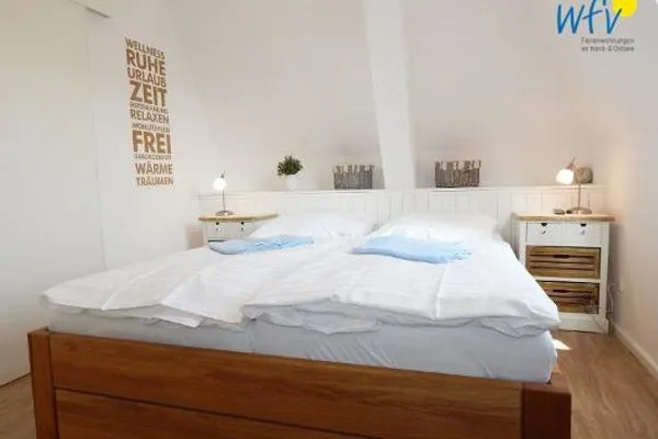 Schlafzimmer Haus Lagune am Wattenmeer Ferienwohnung 18