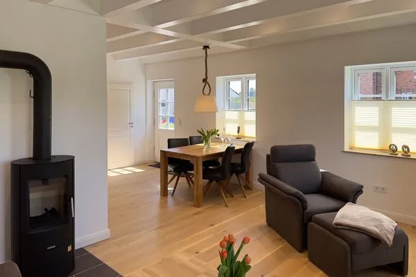 Kamin-/Ofen Haus Dünenperle Ferienwohnung "Dünengras"