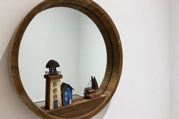 Dekoratives Detail Haus Dünenperle Ferienwohnung "Dünengras"