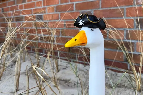 Dekoratives Detail Haus Dünenperle Ferienwohnung "Wanderdüne"