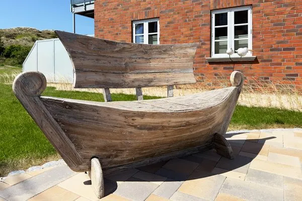 Dekoratives Detail Haus Dünenperle Ferienwohnung "Wanderdüne"