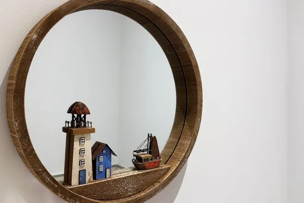 Dekoratives Detail Haus Dünenperle Ferienwohnung "Wanderdüne"