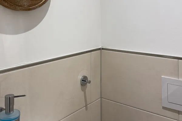 Gäste-WC Haus Dünenperle Ferienwohnung "Wanderdüne"