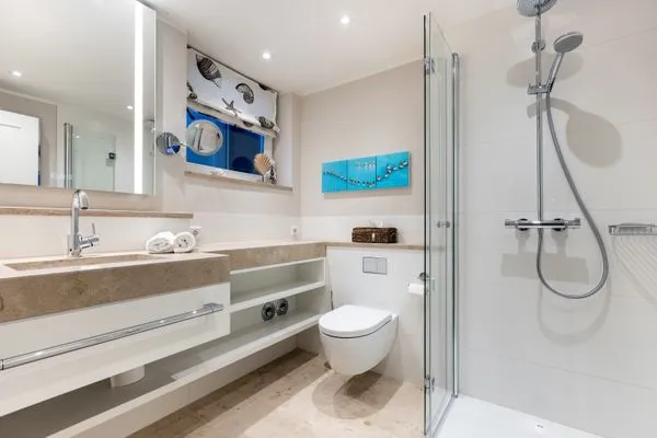 Badezimmer  Pidder Lyng Wanderdüne Whg 1