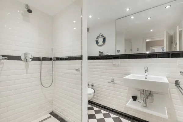 Badezimmer  Pidder Lyng Schilfblatt, Whg 2