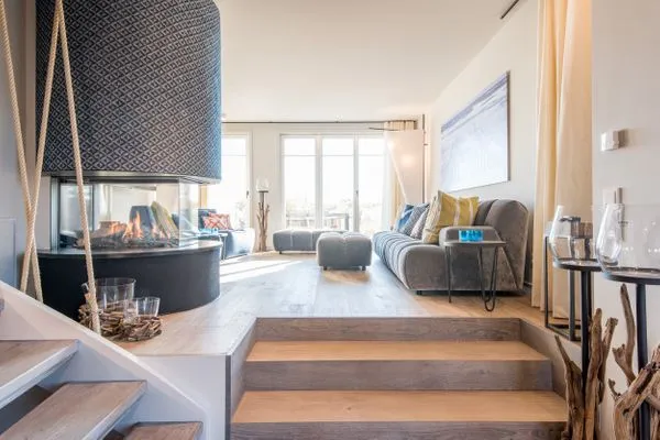 Wohnzimmer  Hafen 27 List, Haus 5