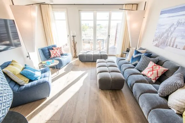 Wohnzimmer  Hafen 27 List, Haus 5