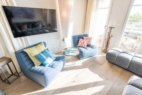 Wohnzimmer  Hafen 27 List, Haus 5