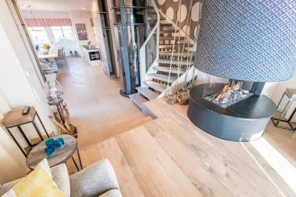 Wohnzimmer  Hafen 27 List, Haus 5