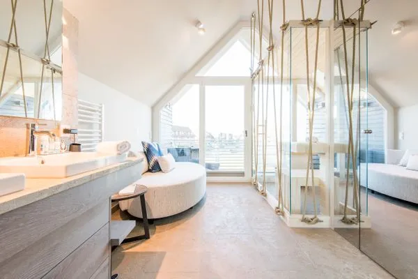 Badezimmer  Hafen 27 List, Haus 5