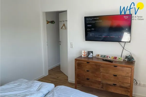 Schlafzimmer Haus Rinelde Ferienwohnung "Deck 1"
