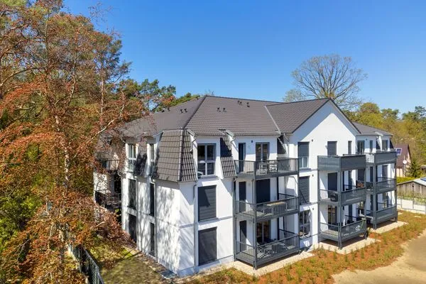 Vogelperspektive  Bernsteinquartier, Whg. 05.61 "Ostseeliegeplatz"