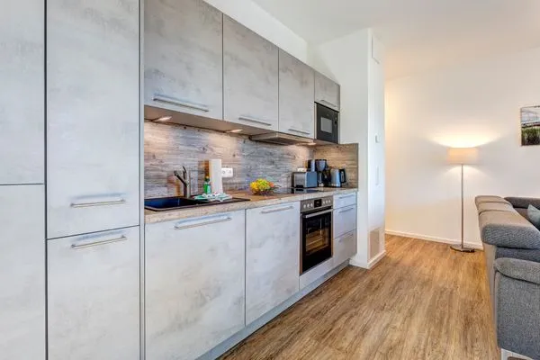 Küche / Küchenzeile  Bernsteinquartier, Whg. 05.61 "Ostseeliegeplatz"