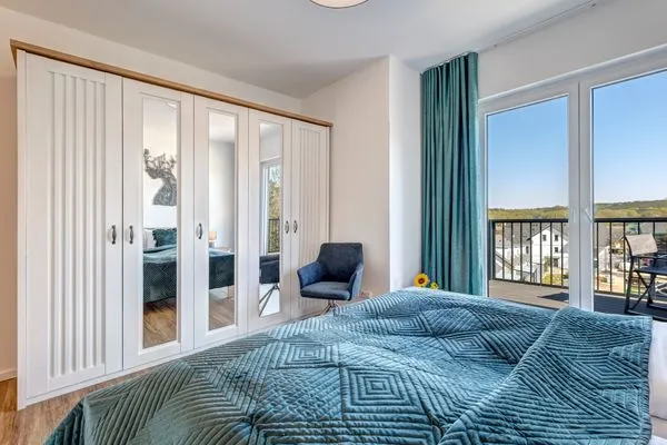 Schlafzimmer  Bernsteinquartier, Whg. 05.61 "Ostseeliegeplatz"