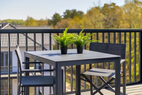 Balkon  Bernsteinquartier, Whg. 05.61 "Ostseeliegeplatz"