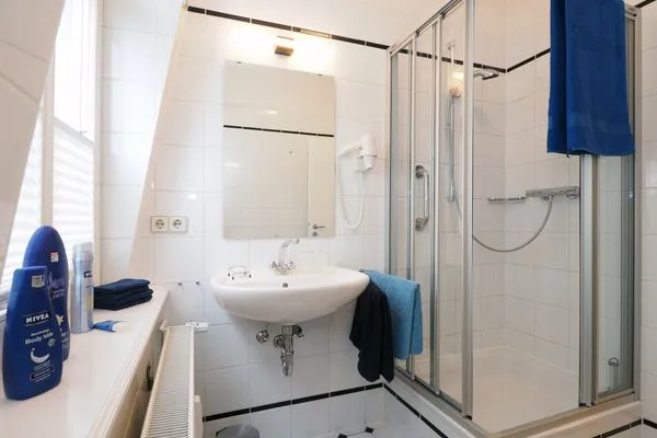 Badezimmer  Villa Bismarckshöhe, Whg. Alma