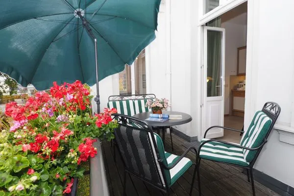 Balkon  Villa Bismarckshöhe, Whg. Gertrud