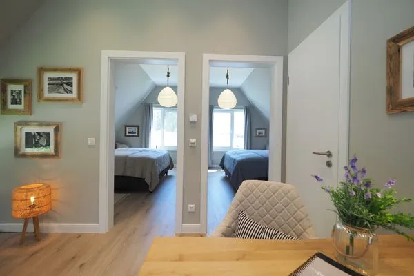 Schlafzimmer  Fischerhus Loddin