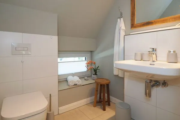 Badezimmer  Fischerhus Loddin