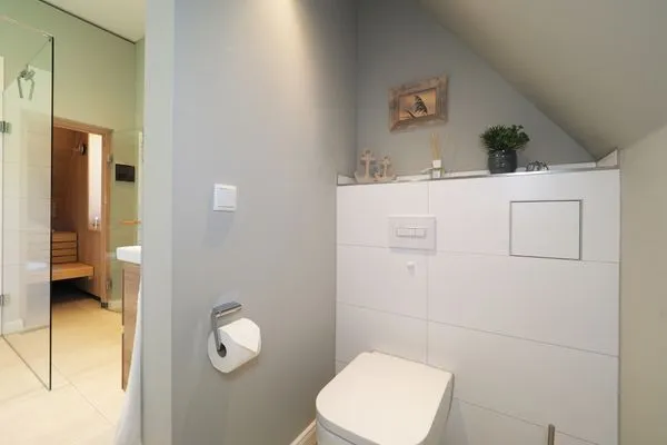 Badezimmer  Fischerhus Loddin