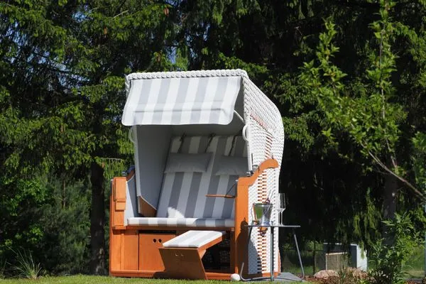 Garten  Fischerhus Loddin