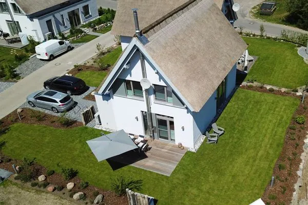 Vogelperspektive  Fischerhus Loddin